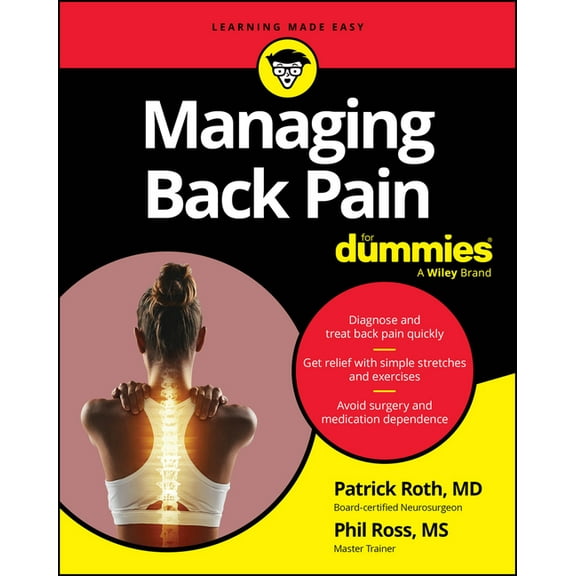 Managing Back Pain for Dummies, (Paperback)