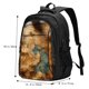thumbnail image 5 of Balery Antique Map Adventure Scene Mochila con carga USB para hombre y mujer - Mochila impermeable y antirrobo para laptop con puerto USB para viajes, trabajo, 5 of 7