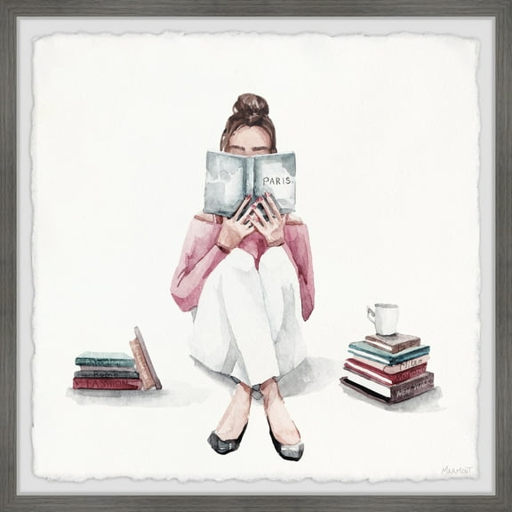 Marmont Hill All About Paris Framed Painting Print