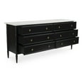thumbnail image 3 of Moe's Home Collection Eleanor 6 Drawer Dresser Black, 3 of 6