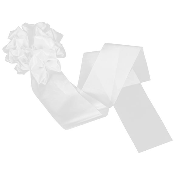 HOOWIFFY Wedding Car Flower Decoration, Elegant Bridal Vehicle Accessory for Wedding Day Celebration