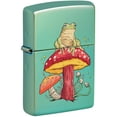 thumbnail image 1 of Zippo 48973 Mystical Frog Design High Polish Green Pocket Lighter, 1 of 7