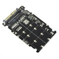 thumbnail image 2 of 2 in 1 M.2 NVMe U2PCB NVME SSD Key M B to U.2 SFF-8639 Adapter PCIe M2 Converter Desktop Computer Parts, 2 of 9