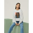 thumbnail image 2 of Wodaabe Woman Sweatshirt Women -Jacob Green Designs, Female 4X-Large, 2 of 4
