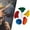 Large, variant on 5x Climbing Rocks Kits with Mounting Hardware Rock Wall Holds Climbing Holds for Wall Outdoor Indoor Gym Jungle Small