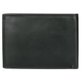 thumbnail image 6 of J. Buxton Men's Emblem Double ID Billfold Leather, Black, 6 of 7