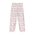 thumbnail image 5 of Xecao Tulips Flowers Men's Straight Lounge Pajama Pants: The Ultimate in Comfortable Sleepwear, 5 of 9