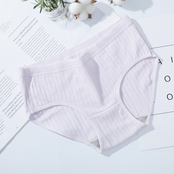 TrowBridge-bragas simples para mujer, ropa interior de algodón transpirable, bragas deportivas femeninas, lencería suave y acogedora, M-XL