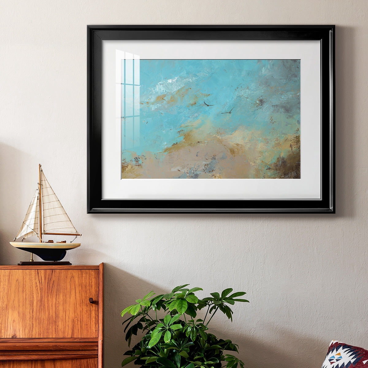 Just The Two Of Us Premium Framed Print - Ready to Hang