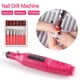 thumbnail image 4 of Pulidora de uñas eléctrica portátil con cabezales intercambiables, ideal para manicura profesional en casa o salón. Incluye 6 accesorios de pulido y cable USB, color rosa., 4 of 6