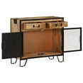 thumbnail image 2 of vidaXL Sideboard 80x31x71 cm Solid Rough Mango Wood, 2 of 5