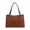 Brown, variant on Pu Leather Laptop Tote Bag Waterproof 16.54 Inch Business Office Briefcase Large Capacity Computer Teacher Bag For Business Work Office Travel Casual (Black)