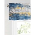 thumbnail image 6 of Valances for Windows Abstract Mottled Texture Rod Pocket Cafe Window Treatments Valance Curtains for Kitchen Bathroom Laundry Basement Windows 42"x18", 6 of 9