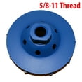 thumbnail image 2 of MTP ® 4" 5/8-11 Thread Diamond Grinding CUP Wheel Disc Grinder Concrete 10 Segments for Stone Granite Concrete Power Angle Grinder, 2 of 3