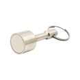 thumbnail image 2 of Magnetic Key Chain Metal Key Ring Stainless SteelStrong Pocket Hanging Holder Portable Tools Silver Lodestone Permanent Magnet YNZ17 Base Diameter 17mm, 2 of 6
