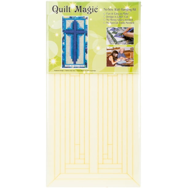 Quilt Magic QM500C46 Holy Cross Kit de Couette Magique - 9,5 x 19 Po.
