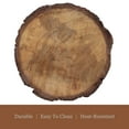 thumbnail image 5 of Dainty Home 4-Piece Natural Wood Tree Bark Round Coaster Set – 4" rustic modern drink coasters, 5 of 5