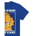 thumbnail image 3 of Paramount Boys Garfield Dont Care Again, Crew Neck, Short Sleeve, Graphic T-Shirt, Sizes 4-18, 3 of 3