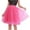 AG1627# Hot Pink, variant on ZXLBBD Carnevale New Women Tulle Skirts Knee Length Long Adult Tutu Layered Short Prom Party Midi Skirt Casual Outdoor Loose Fit Daily Wear