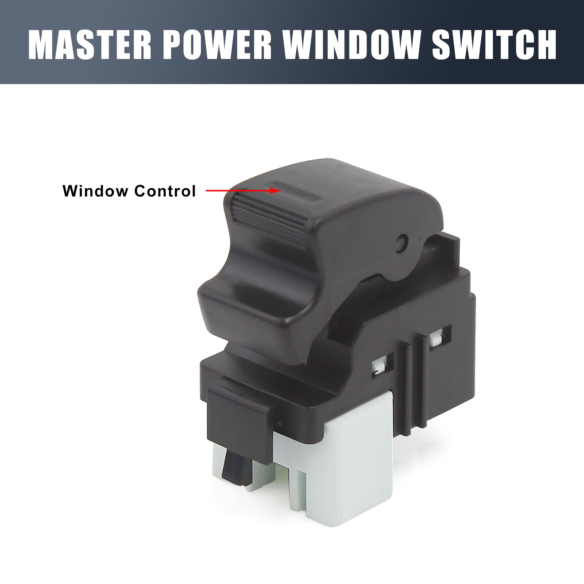 Unique Bargains Front Rear Passenger Side Power Window Switch Replacement for Toyota