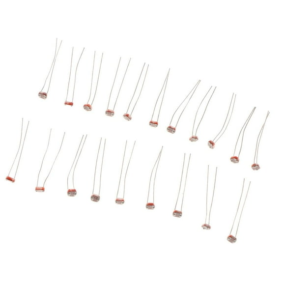 20pcs 150V Photoresistor 37 LDR Photo Resistors Light Sensitive Light-dependent Resistors