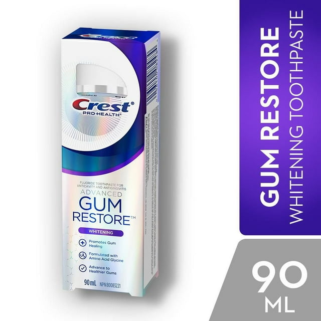 Crest Pro-Health Advanced Gum Restore Toothpaste, Whitening