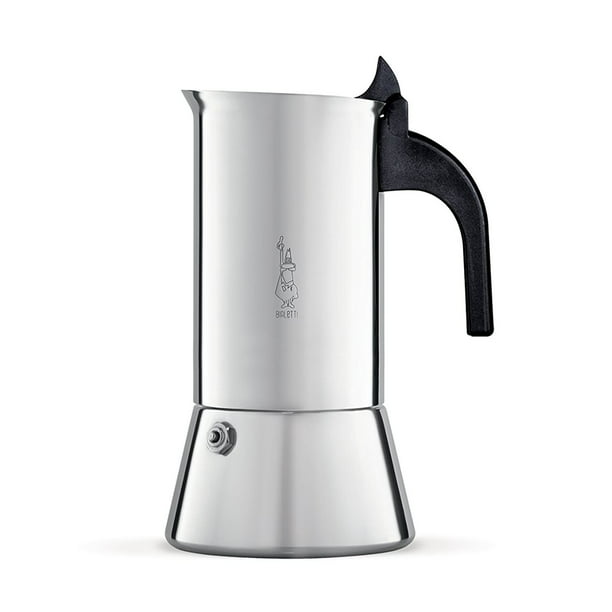 cabine drempel dump Bialetti Venus Stainless Steel Stovetop Espresso Coffee Maker, 6-Cup -  Walmart.com