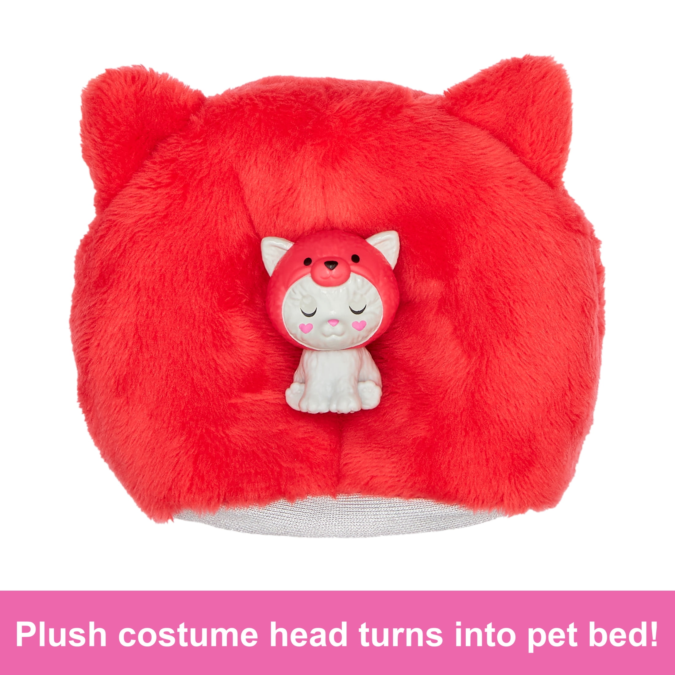 Barbie Cutie Reveal Costume-Themed Series Doll & Accessories with 10 Surprises, Kitten as Red Panda