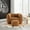 Khaki Yellow, variant on Eyisean 41" W Soft Bean Bag Chair with Ottoman, Boneless Corduroy Floor Chair with High Resilient Foam, Comfortable Square Lazy Sofa with Armrest for Reading, No Assembly Required
