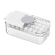 thumbnail image 2 of pstuiky Máquina para hacer bloques de hielo, apta para uso alimentario, caja de almacenamiento de hielo de gran capacidad con pala., 2 of 8