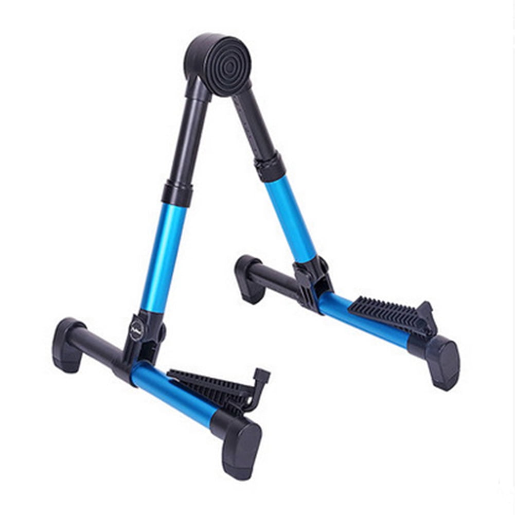 Portable Aluminum Floor Guitar Stand Adjustable Foldable Stand for All