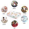 thumbnail image 5 of Woodland Animal Throw Blanket for Boys, Soft Cozy Jungle Animals Adventure Fuzzy Flannel Blanket Gift for Kids, Plaid Forest Animal Fleece Blanket for Toddler Girls Sofa Couch Nursery 40x50 Inch, 5 of 8