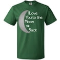 thumbnail image 3 of Inktastic I Love You to the Moon & Back. T-Shirt, 3 of 5