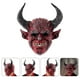 thumbnail image 5 of BRIGHTFUFU Máscara de diablo para Halloween, cosplay, máscara de demonio con cuernos aterradora para fiestas de máscaras, disfraz de monstruo de terror con cuernos y fantasmas., 5 of 8