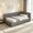 Gray, variant on AUU Twin Size Linen Upholstered Daybed Sofa Bed with 2 Storage Drawers – Durable MDF & Particle Board Frame, Wood Slat Support, No Box Spring Needed for Bedroom or Guest Room