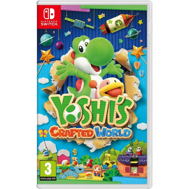 Videojuego Yoshi's Crafted World: Versión para Nintendo Switch UE, Región Gratuita
