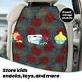 thumbnail image 4 of Goofa Ladybug Pattern Car Back Seat Protector for Kids (2 Pack) ,Anti-kick Storage Mat for Car Seats,Shields from Footprints, 4 of 6