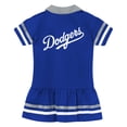 thumbnail image 3 of Preschool Outerstuff  Royal Los Angeles Dodgers Big League Hit Dress, 3 of 3