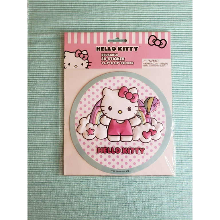 Hello Kitty Reusable 3D Sticker (Styles may vary) 