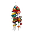 thumbnail image 3 of Juguetes para loros, juguete único para loros con gancho para colgar, soporte para percha, jaula colgante para pinzones, periquitos, canarios, pájaros, 3 of 8