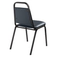 thumbnail image 4 of NPS 9100 Series 32" Modern Vinyl Upholstered Stack Chair in Midnight Blue, 4 of 4