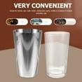 thumbnail image 4 of FENGGUIQU Stainless Steel and Glass Cocktail Shaker for Mixed Drinks, Bar and Home Use, Color, and Easy to Clean, 4 of 6