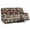 American Tribal Brown Leopard Print, variant on COEQINE Brown Cow Print Recliner Sofa Cover Polyester 3 Seater Reclining Chair Protector 8 Pieces Stretch Recliner Chair Cover Dog Couch Slipcover for Living Room Home Decor