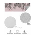 thumbnail image 6 of Tree Branches Bird Front Door Mat Pink Background Black Deadwood Welcome Doormat Indoor Outdoor Entrance Floor Mat Non-Slip Washable Runner Rug for Front Porch Decor 18x47 Inch, 6 of 6