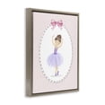 thumbnail image 2 of Stupell Industries Cottage Graceful Dance on Stripes Brown Floating Frame Canvas Art, 25 x 31, by Christine Simpson Art, 2 of 8