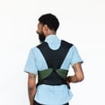thumbnail image 3 of Moby Wrap Easy-Wrap Baby Carrier in Olive/Onyx, 3 of 12