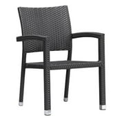 Boracay Espresso Aluminum Frame Rustic Dining Room Chairs Set Of 2 by ZUO-FURNITURES