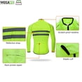 thumbnail image 5 of WOSAWE - Chaqueta cortavientos ultraligera para ciclismo, reflectante, para hombre, resistente al viento, para bicicleta de montaña, para correr, 5 of 5