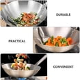 thumbnail image 2 of AURARMLET 1Pcs Stainless Steel Cookware with Single Handle for Practical Cooking in Kitchen, 2 of 7