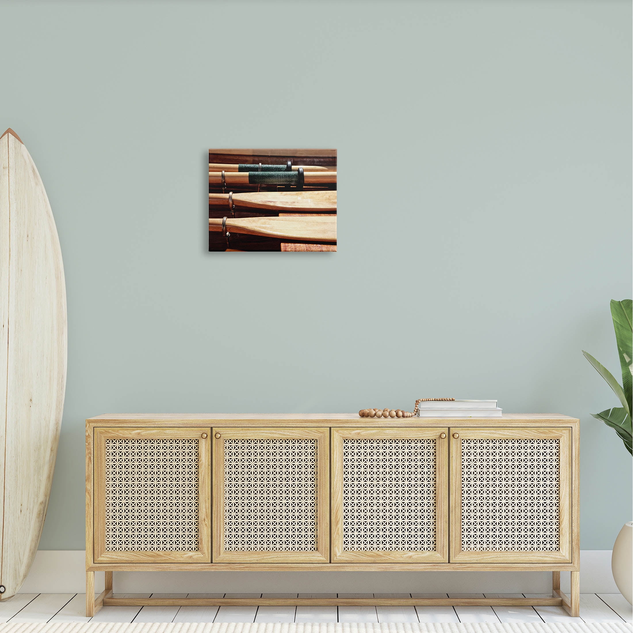 Stupell Industries Rowing Oars Photograph Photograph Gallery Wrapped Canvas Print Wall Art, Design by Savanah Plank